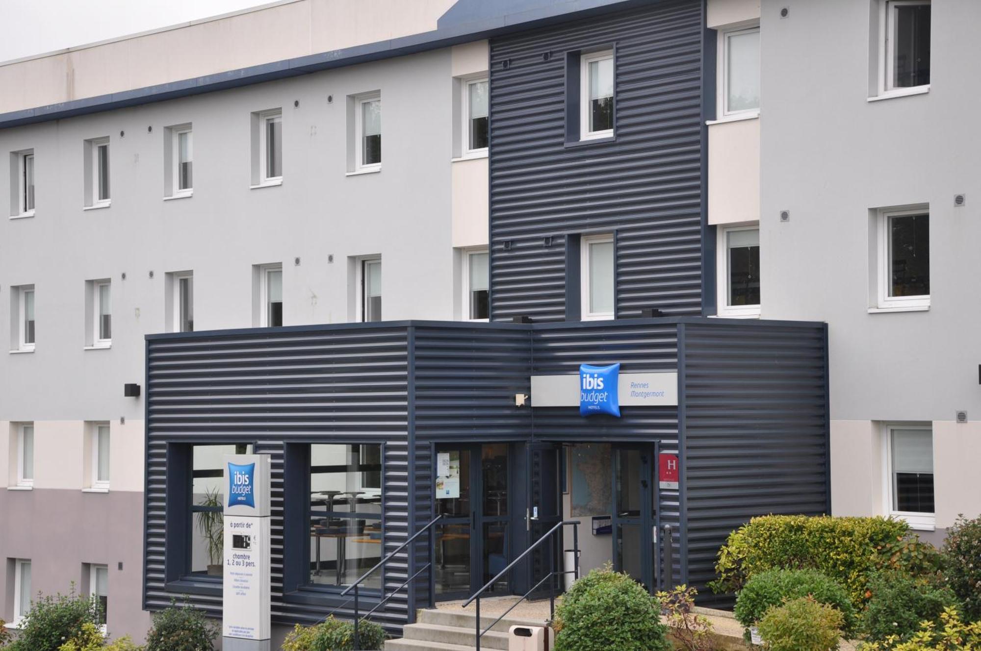 Отель Ibis Budget Rennes Route De Saint Malo Montgermont Экстерьер фото